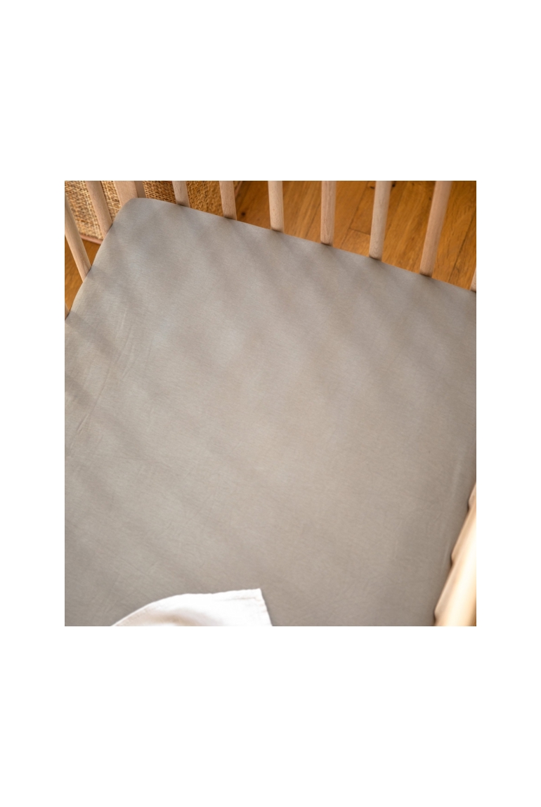 Drap housse Coton Bio jersey pour lit Bébé 1