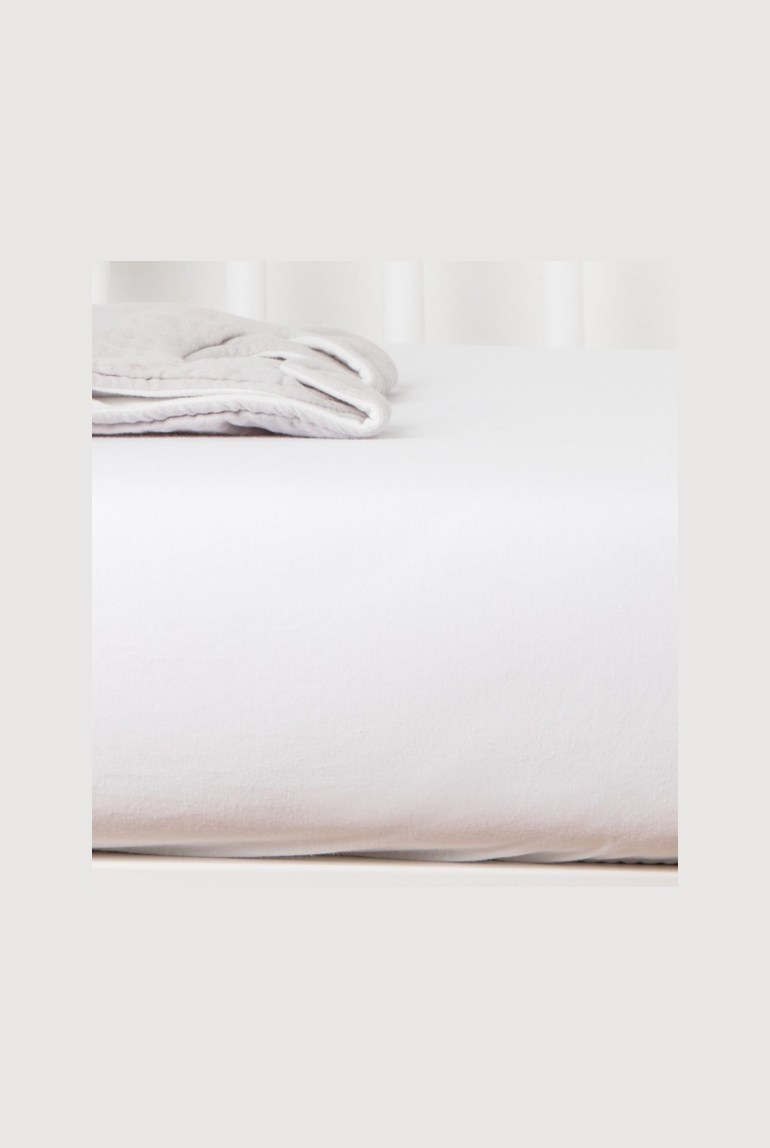 Drap housse Coton Bio jersey pour lit Bébé 1