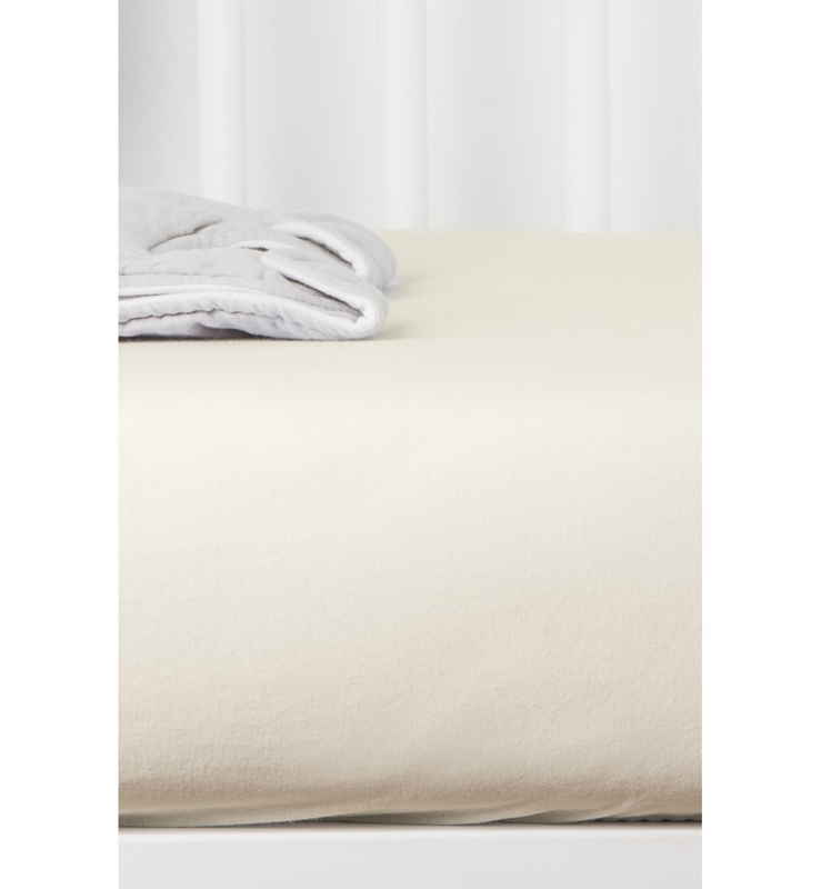 Drap housse coton bio jersey pour lit bébé, Kadolis - 60x120 cm