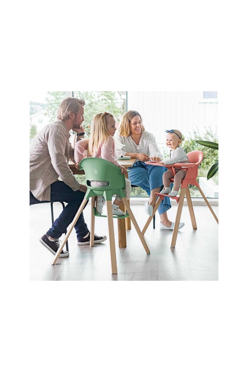 Chaise haute stokke clikk blanc et sac de transport, Stokke