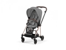 Poussette mios 3 châssis rose gold habillage soho grey, Cybex