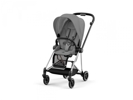 Poussette mios 3 châssis chrome noir habillage soho grey, Cybex