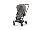 Poussette mios 3 châssis chrome marron habillage soho grey, Cybex