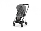 Poussette mios 3 châssis matt black habillage soho grey, Cybex