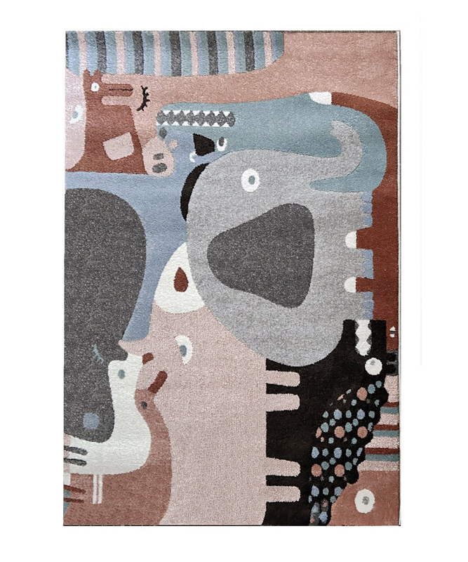 AFKliving - Tapis enfant PUZZLE ANIMAUX -