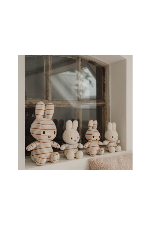 Peluche miffy 25cm - vintage sunny stripes, Little-dutch