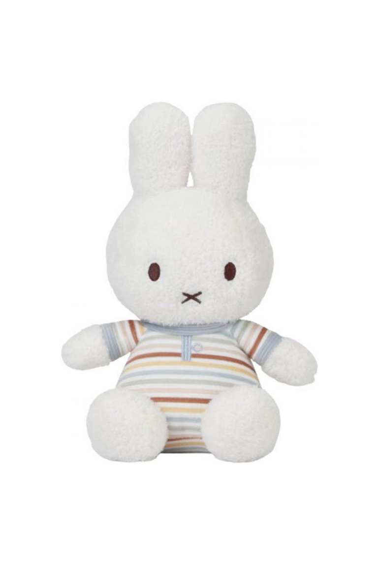 Peluche miffy 25cm - vintage sunny stripes, Little-dutch 1