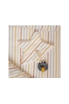 Doudou attache-sucette vintage sunny stripes, Little Dutch 2