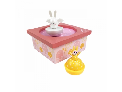 Boite à Musique Dancing Ange Lapin - Printemps