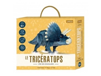 Maquette 3D Le Triceratops 39 pièces 1