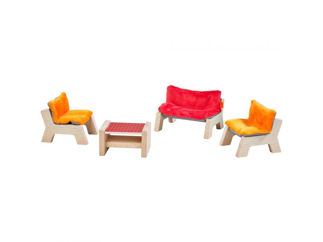 Meubles pour maison de poupée Salon, Little Friends -