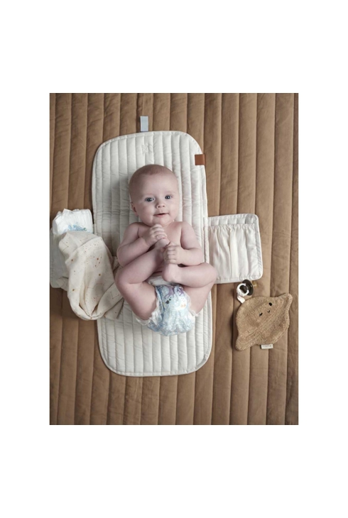 Sucette cuddle - planète - caramel, Fabelab
