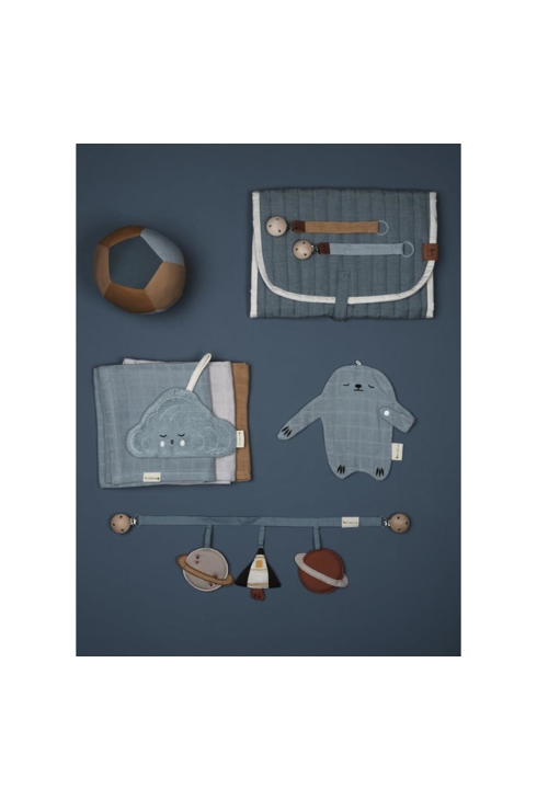 Sucette cuddle - nuage - bleu cottage, Fabelab