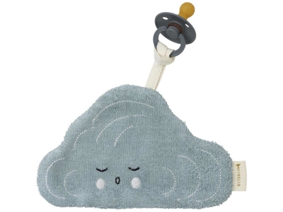 Sucette cuddle - nuage - bleu cottage, Fabelab 1