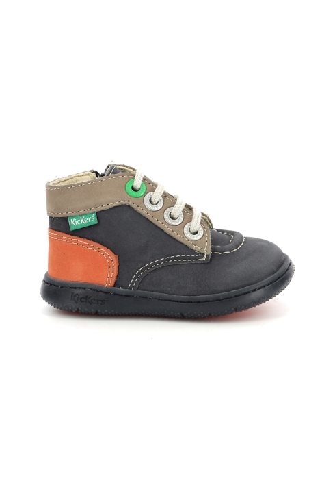 Bottillons cuir Kickers Kickbonzip