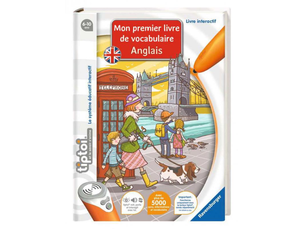 Jeux éducatifs électroniques - tiptoi - mon premier livre de vocabulaire anglais, Ravensburger -