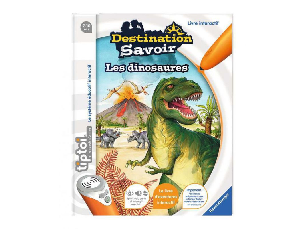 Jeux éducatifs électroniques - tiptoi - destination savoir - les dinosaures, Ravensburger -