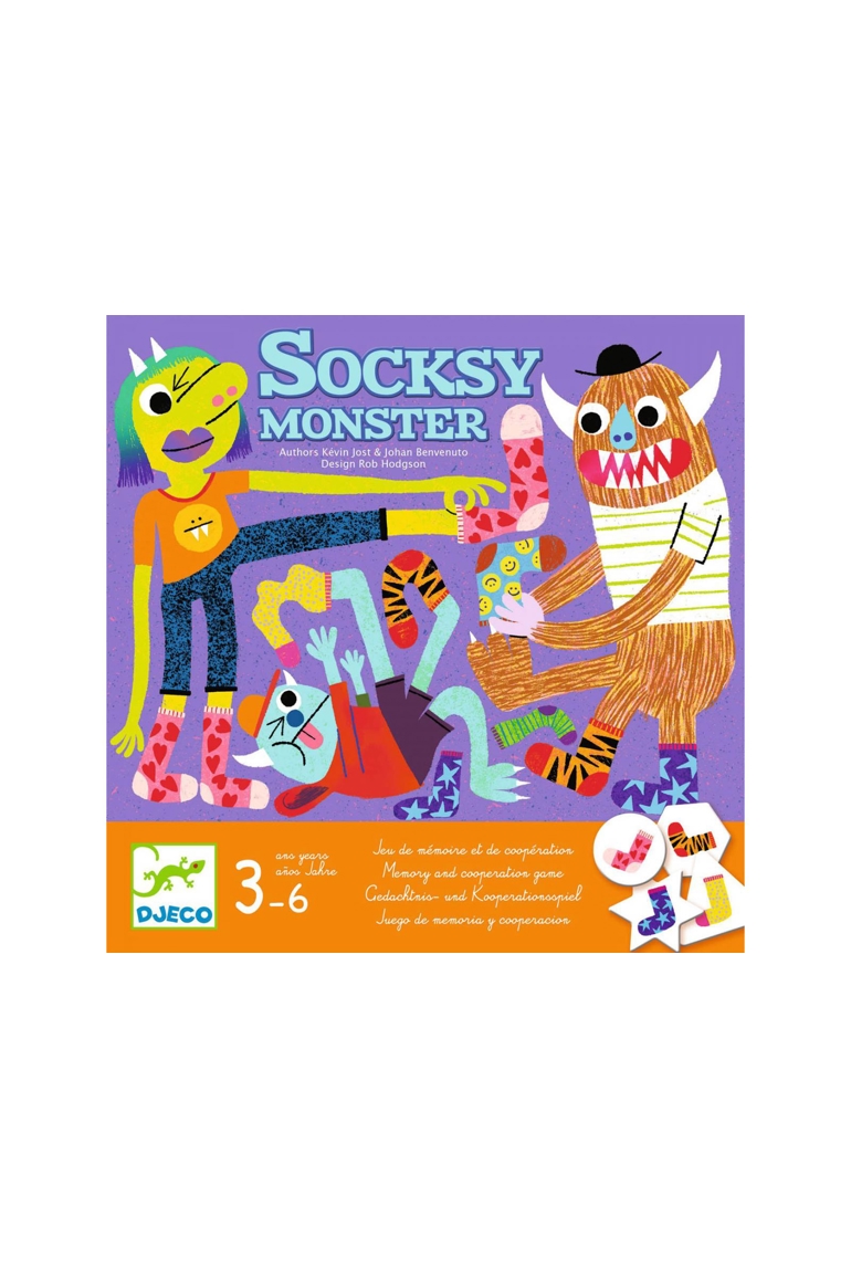 Socksy Monster, jeu de mémoire et de coopération 1