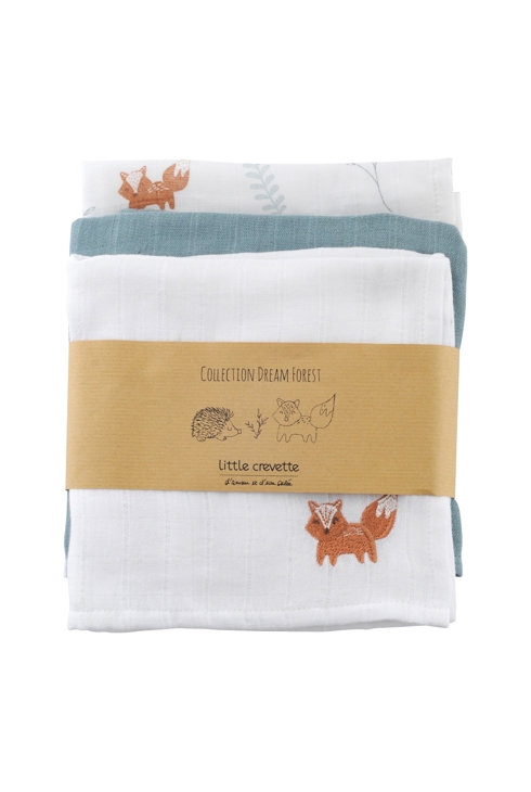 Lot de 3 langes Dream Forest