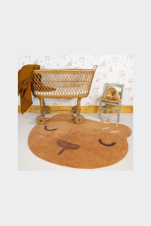 Tapis ourson 100x110cm SANDEL
