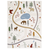 Tapis de jeu indoor & outdoor 123x180cm LITTLE FOREST