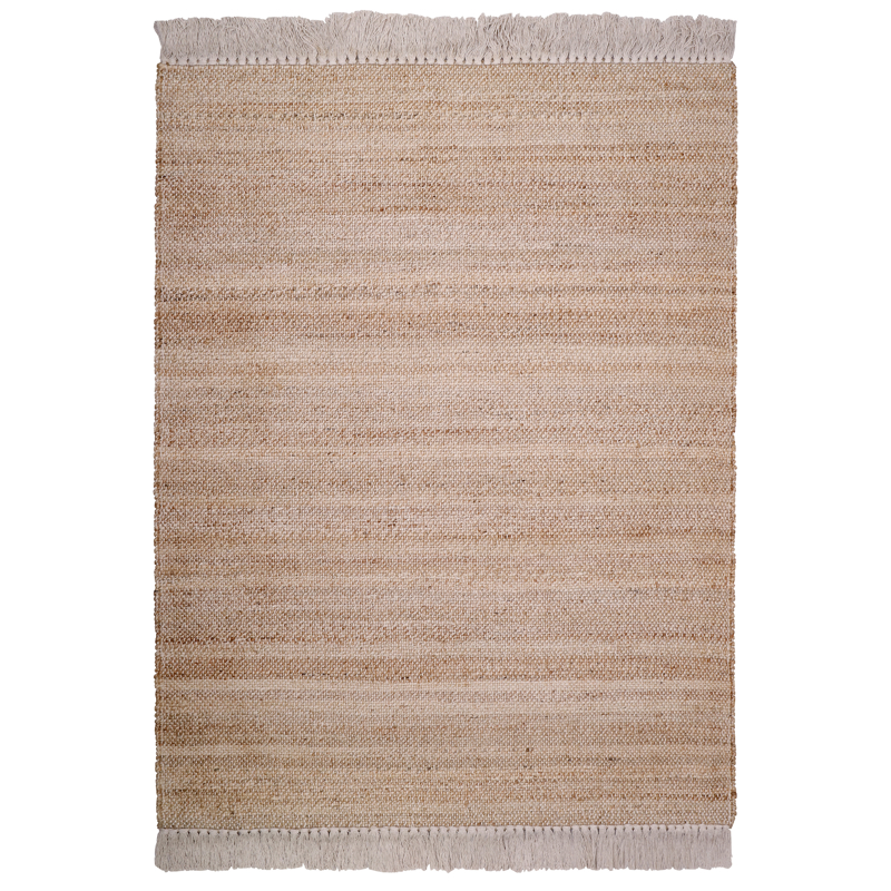 NATTIOT - Tapis jute & coton 110x170cm LENNY -