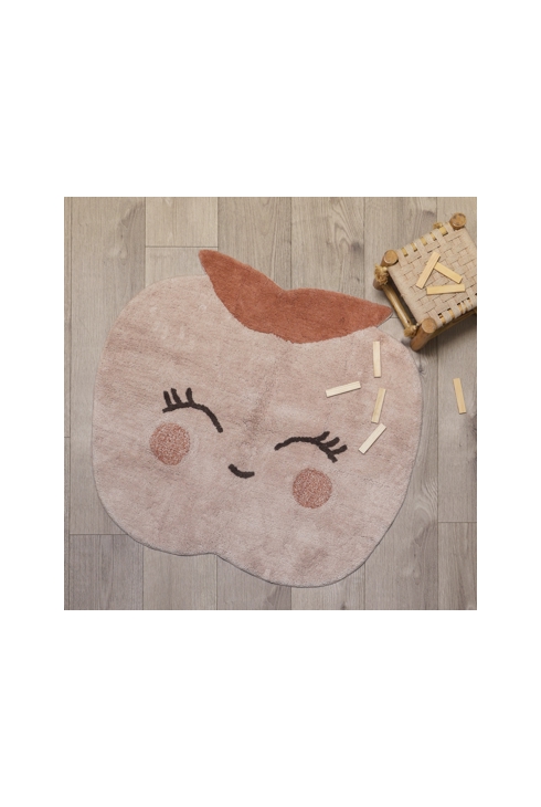 Tapis petite pomme 95x105cm CANDY APPLE