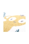 Tapis petits singes MONKEY PARADISE MIEL 4