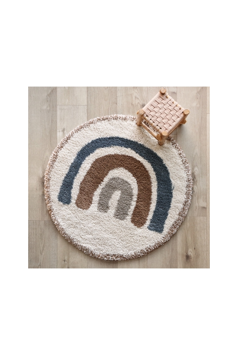 Tapis arc en ciel 120cm Bohemian Rainbow