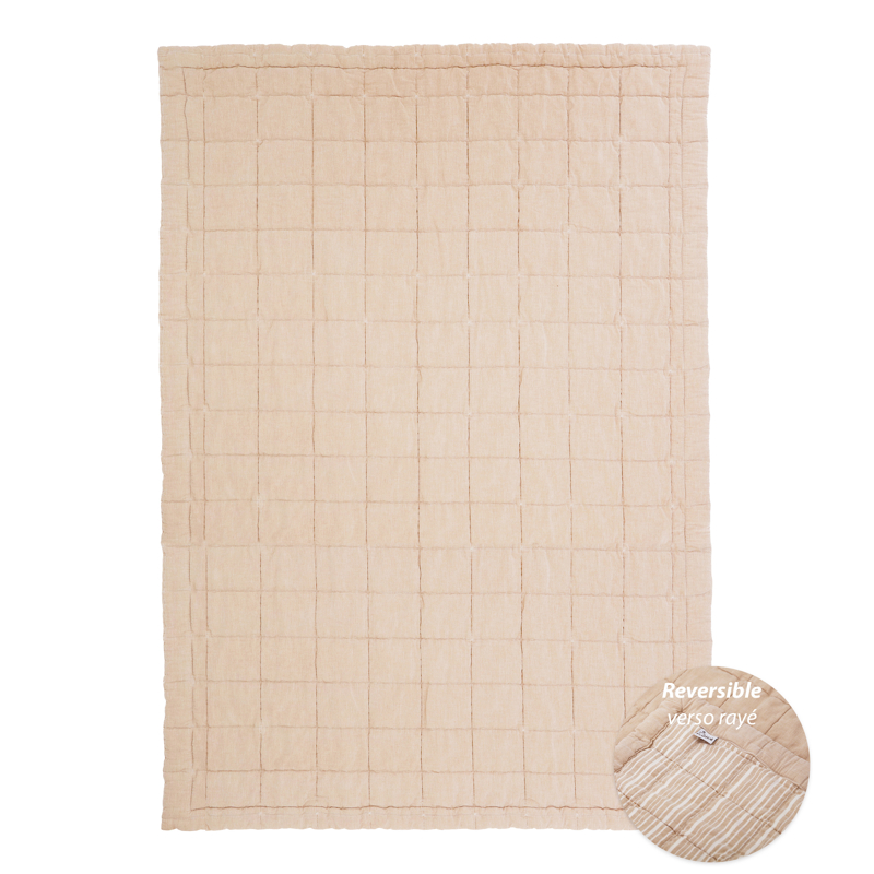 Tapis de repos réversible ANNA - 100x140 cm