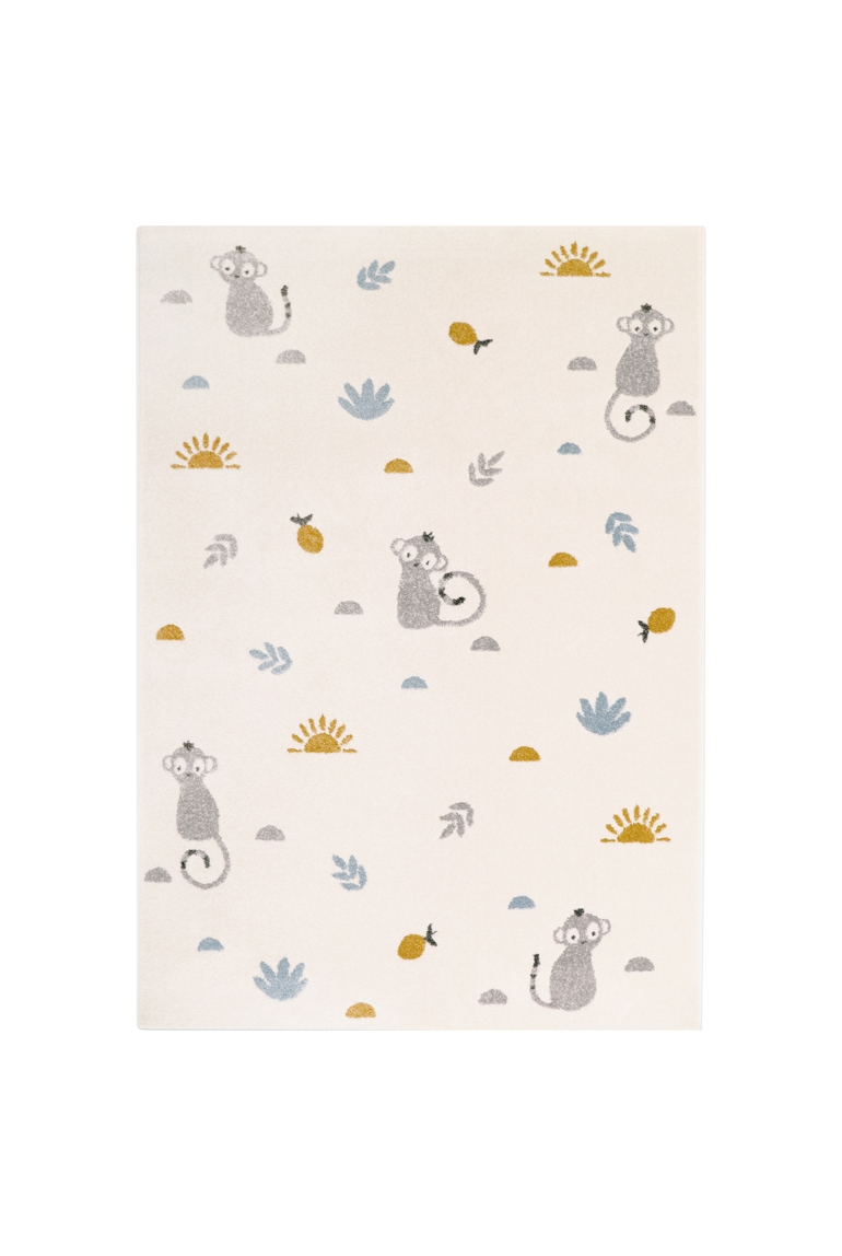 Tapis LITTLE WILD MONKEY MIEL 1