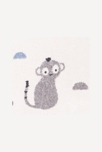 Tapis LITTLE WILD MONKEY MIEL 4