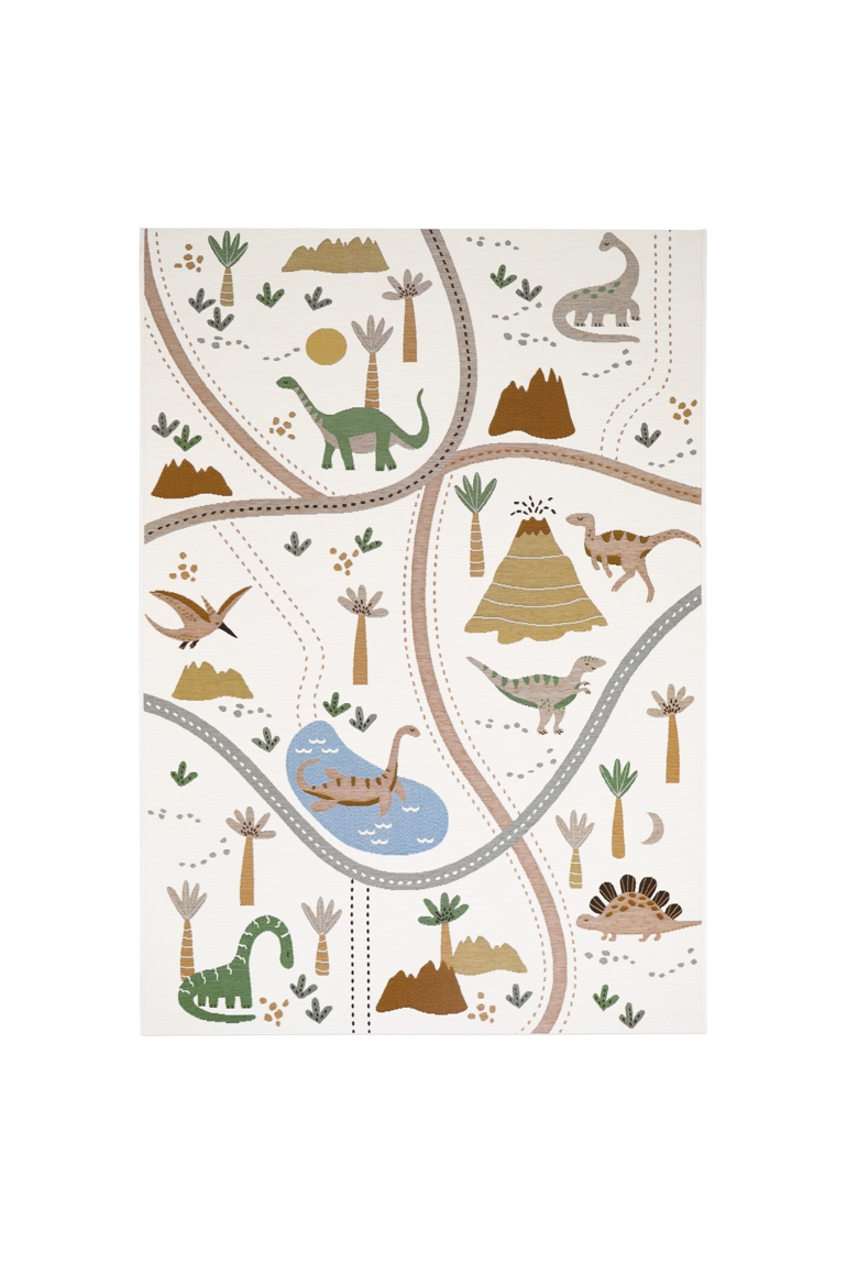 Tapis de jeu indoor & outdoor 123x180cm LITTLE JURASIC 1
