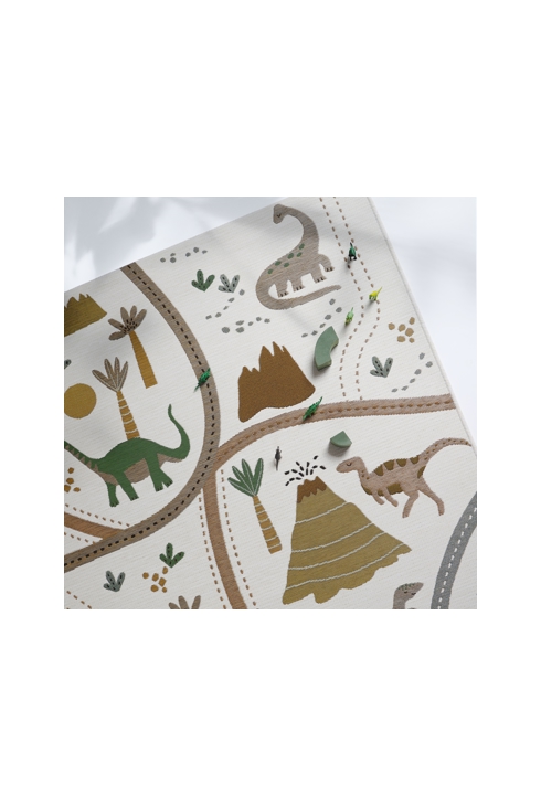 Tapis de jeu indoor & outdoor 123x180cm LITTLE JURASIC