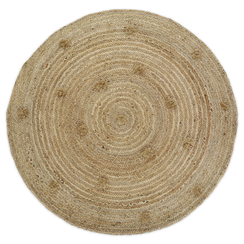 NATTIOT - Tapis rond jute 140cm SISKA -