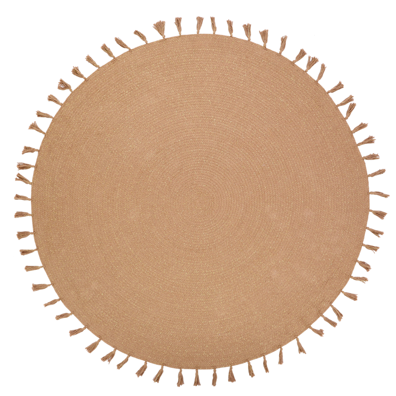 NATTIOT - Tapis avec pompons 140cm LISETTE -