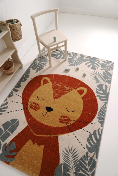 Tapis lion 120x170cm ICHIRO