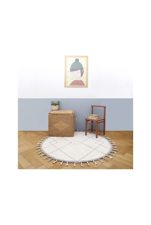 Tapis rond 120cm CÔME