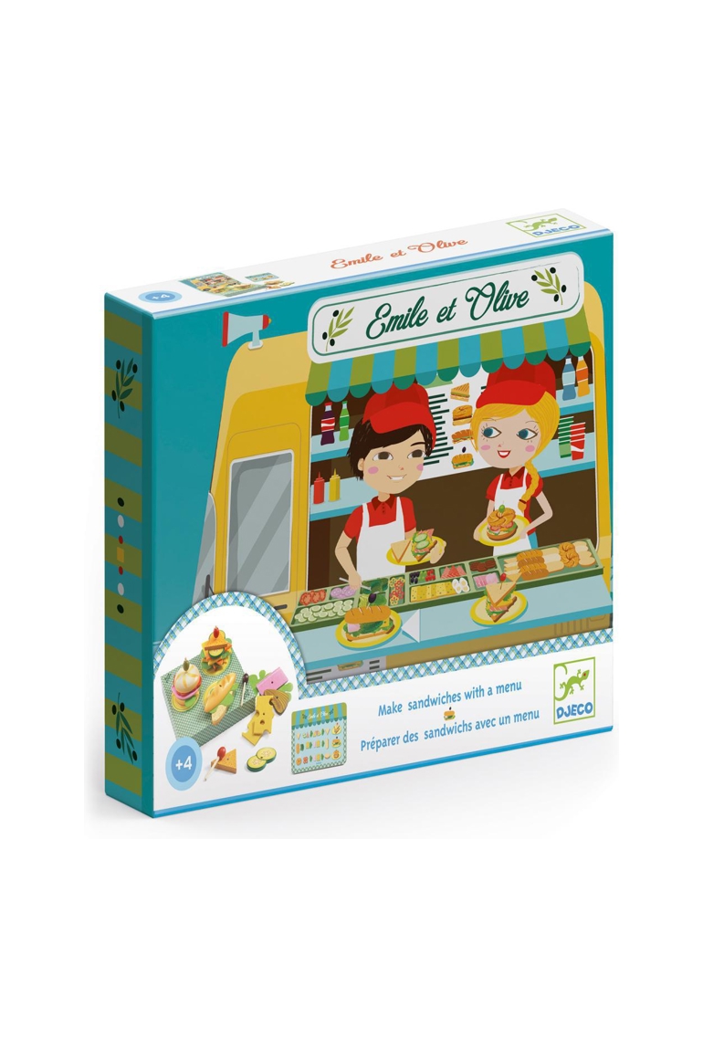 Emile & Olive préparent des sandwichs 1