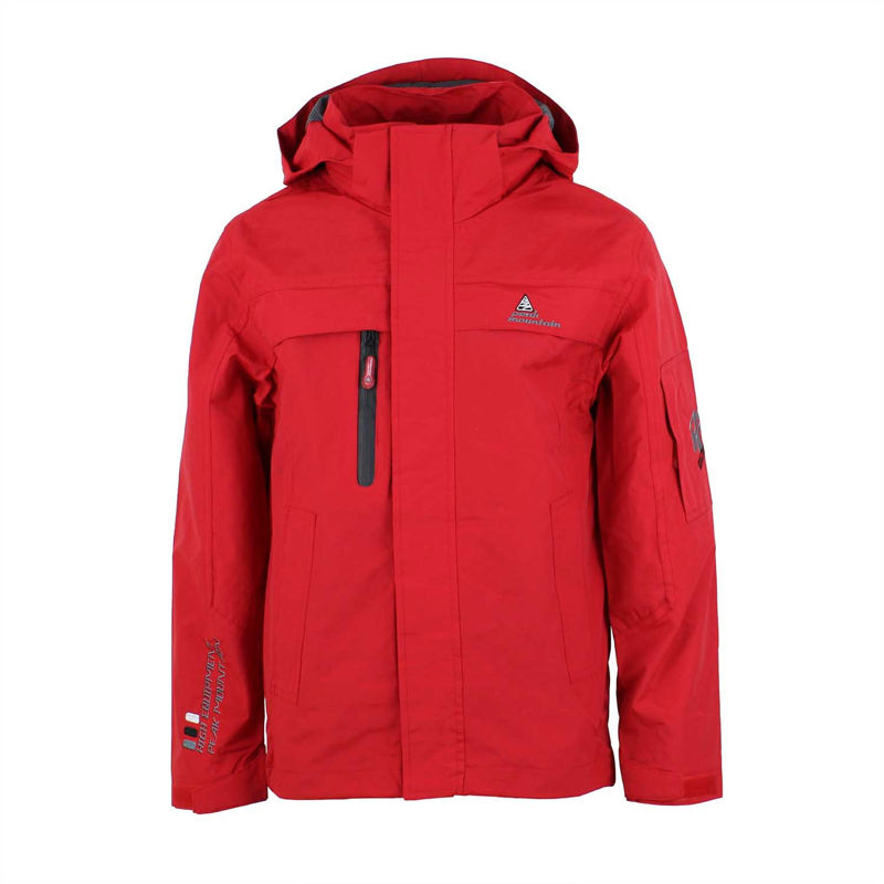 Manteau best sale garcon rouge