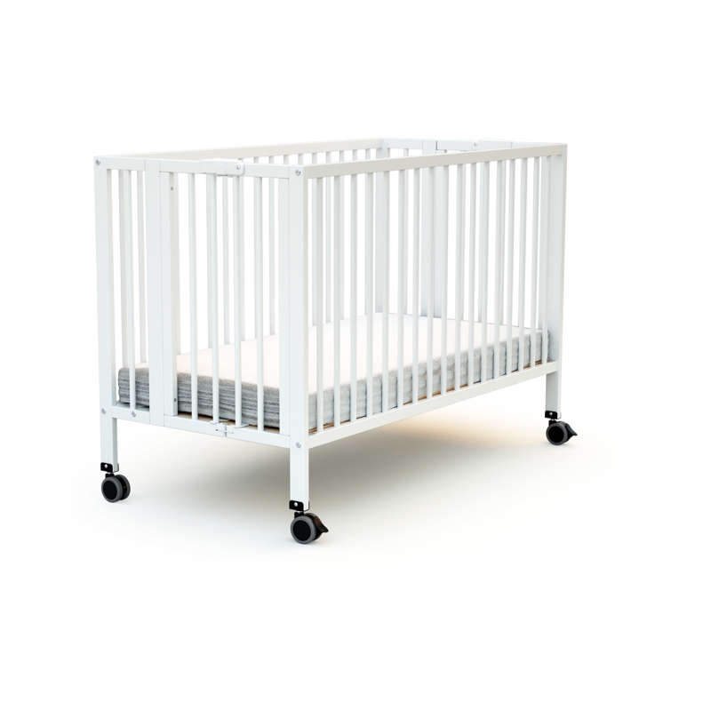 AT4 - Lit bébé pliant professionnel 60x120 ESSENTIEL - Mixte