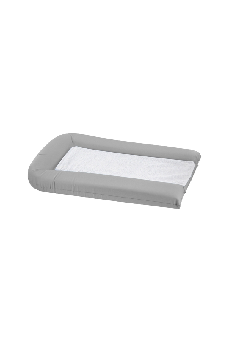 Matelas à langer PVC + 2 éponges amovibles gris perle 42x70cm 1