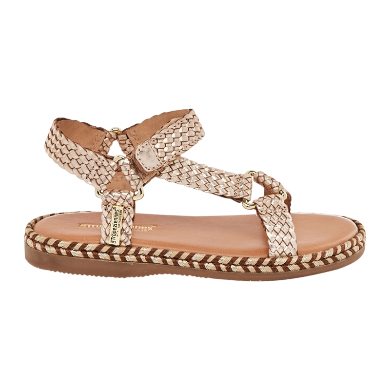 Les Tropeziennes - Sandale Plate Cuir Blister, Les Tropeziennes - Fille