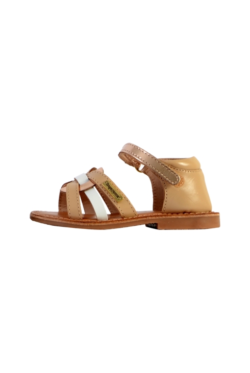 Sandale plate cuir Badari, Les Tropeziennes
