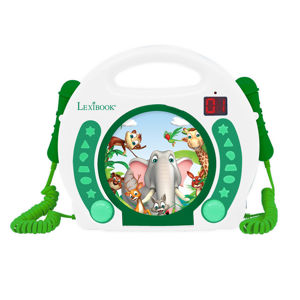 Lecteur CD portable avec 2 microphones Animaux 1