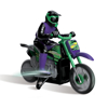 Moto Crosslander® 2.4Ghz, cascade extrême avec effets lumineux