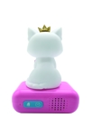 Réveil digital avec veilleuse Chat en 3D et effets sonores 5