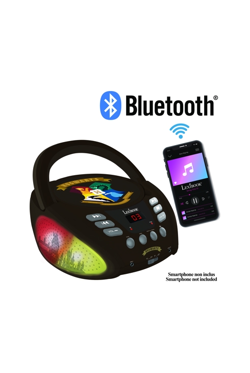 Lecteur CD Bluetooth Harry Potter avec effets lumineux