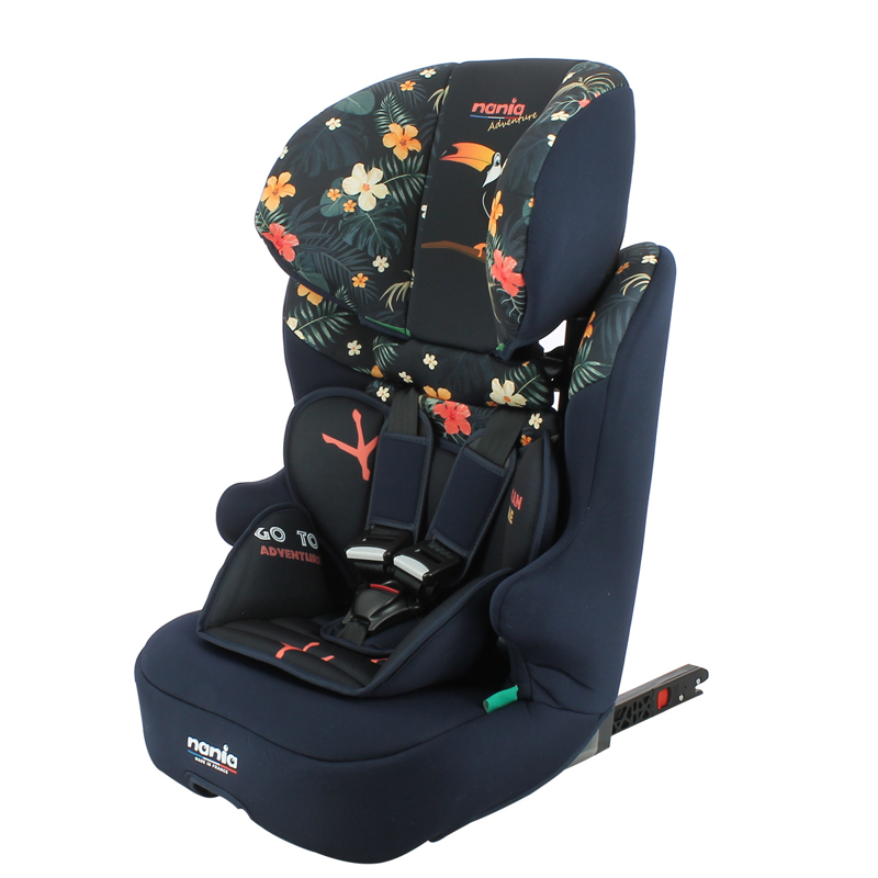 Nania - Siège auto fixations isofix RACE I FIX R129 i-Size, Nania - Mixte - De 3 ans à 10 ans