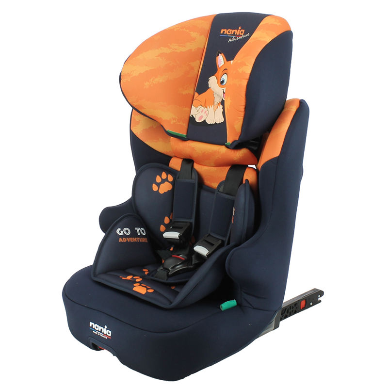 Nania - Siège auto fixations isofix RACE I FIX R129 i-Size, Nania - Mixte - De 3 ans à 10 ans